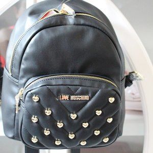 Love Moschino, Black Backpack